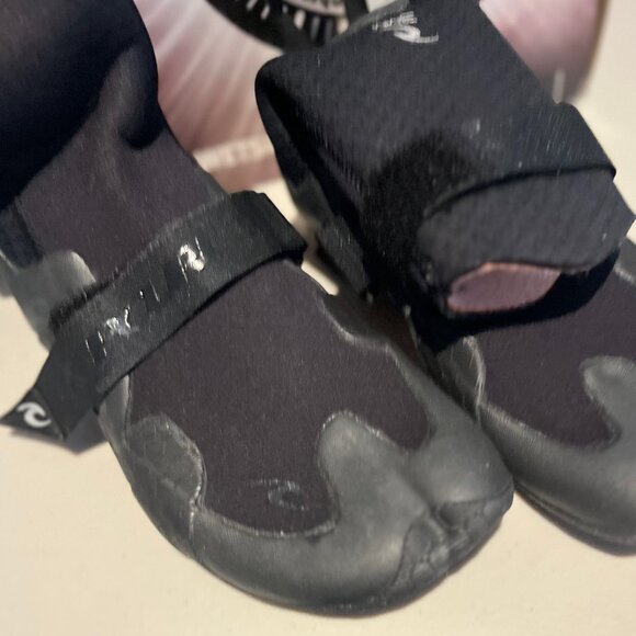 Rip Curl Flash Bomb Wetsuit Booties 3MM Hidden Split Toe, Sz. 8M - Picture 9 of 12